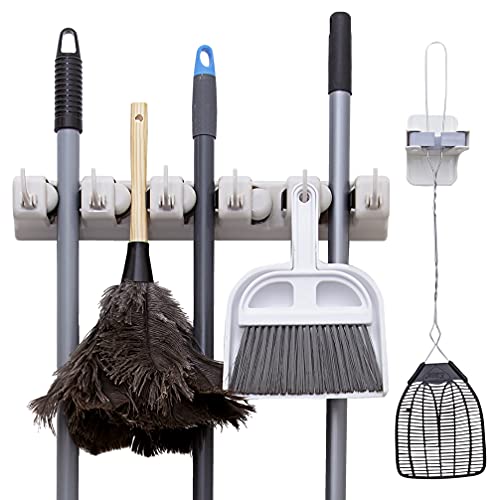 Spectrum 33300 Mop & Broom Organizer