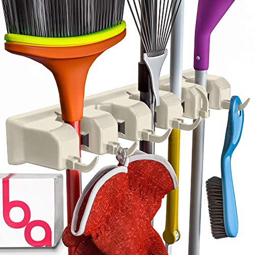 Broom holder for 2025 closet