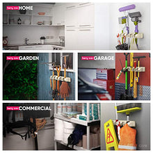 Load image into Gallery viewer, Berry Ave Broom Holder and Garden Tool Organizer Rake or Mop Handles Up to 1.25-Inches