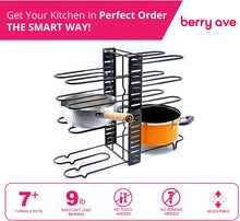 Load image into Gallery viewer, Vertical Pots & Pans Organizer