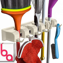 Load image into Gallery viewer, Berry Ave Broom Holder and Garden Tool Organizer Rake or Mop Handles Up to 1.25-Inches
