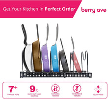 Load image into Gallery viewer, Expandable Pots &amp; Pans Organizer
