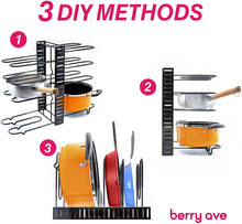 Load image into Gallery viewer, Vertical Pots &amp; Pans Organizer
